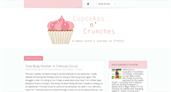 Desktop Screenshot of cupcakesncrunches.com