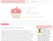 Tablet Screenshot of cupcakesncrunches.com